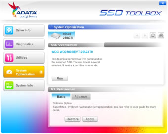 ADATA SSD ToolBox